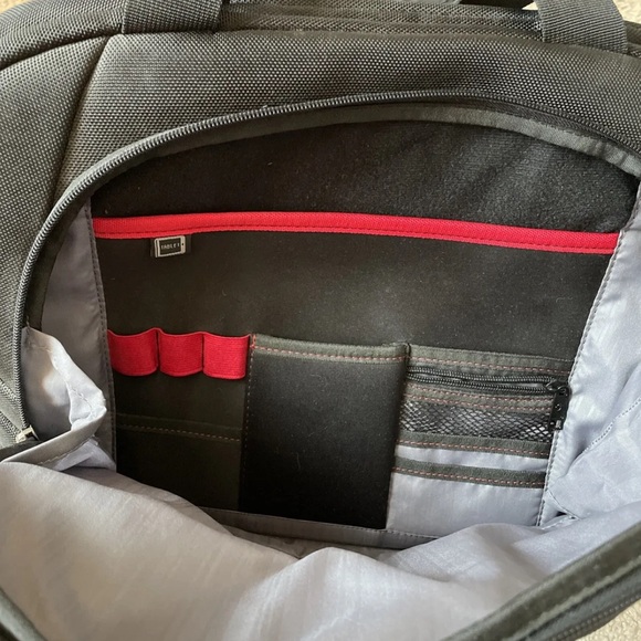 Rare Samsonite Morden Utility Laptop Messenger Bag Black Color - Picture 7 of 14